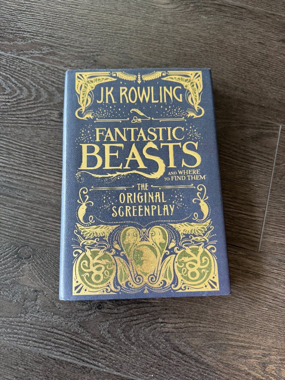 preowned fantastic beasts original screen play jk rowling first edition 2016